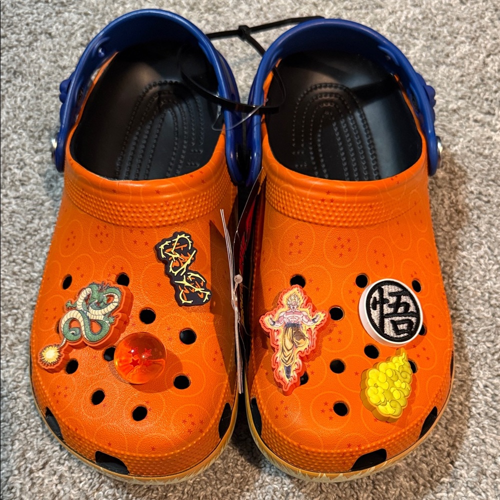 CROCS x Dragon ball Z - Goku edition NWT Women’s 9/Men’s 7
